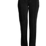 Phlebotomy Ladies Scrub Pant, Black