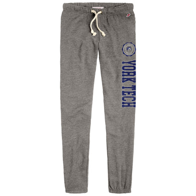 Victory Springs Ladies Closed Bottom Sweatpant | Fall Heather Grey