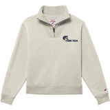 Ladies 1991 Brushes 1/4 Zip | Oatmeal