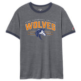 Victory Falls Unisex Ringer | Fall Heather
