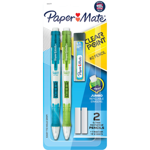 PaperMate Clearpoint Mechanical Pencil Starter Set- Asst .7mm 2pk