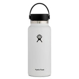 Hydro-Flask 32 OZ Wide Mouth Flex Cap | White