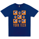 Checkered Tee | Team Royal