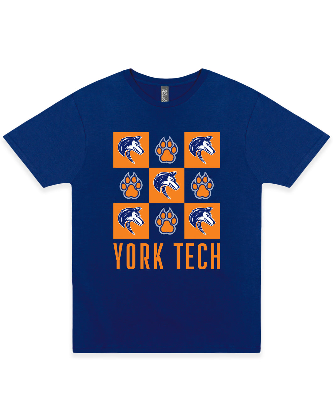 Checkered Tee | Team Royal