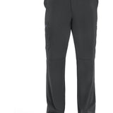 Men's Fly Front Scrub Pant | Black
