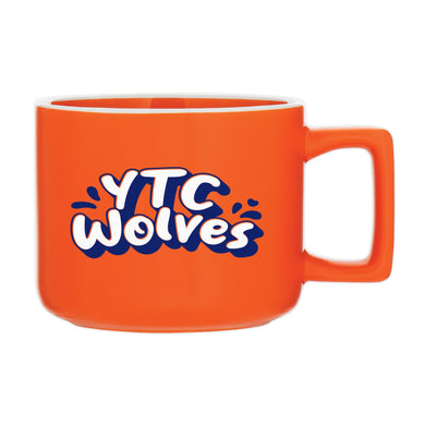 Penelope Cafe Mug | Orange