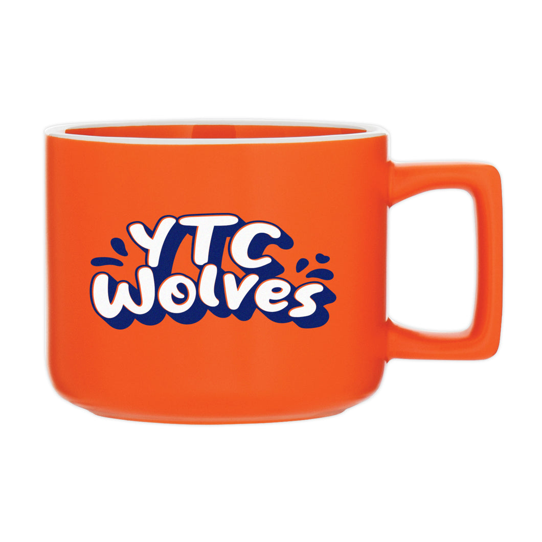 Penelope Cafe Mug | Orange