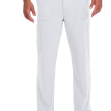 Men's Nursing Drawstring Scrub Pant | White