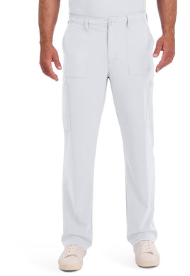 Men's Nursing Drawstring Scrub Pant | White
