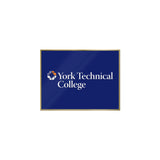 Concord Rectangle Lapel Pin | Brass