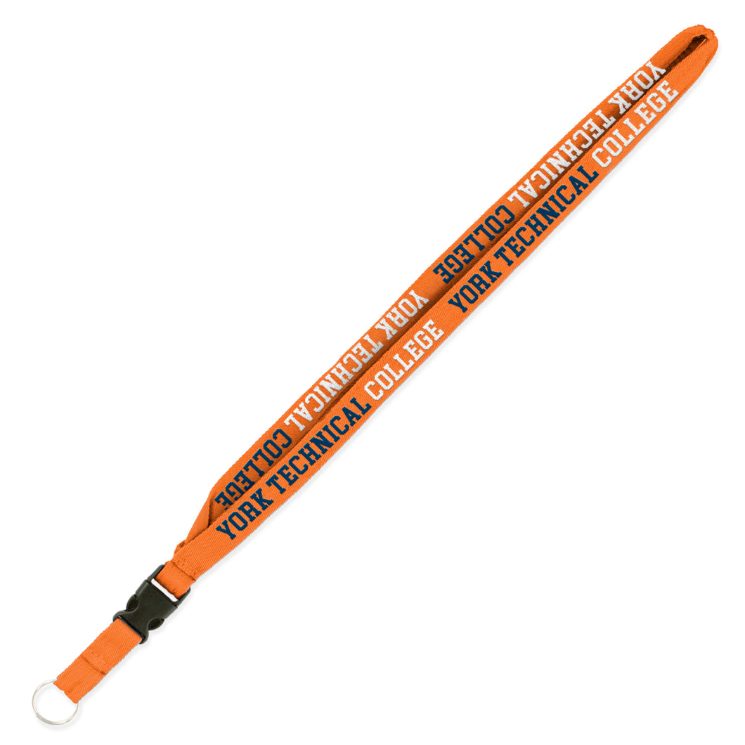 Berkeley Woven Lanyard | Orange