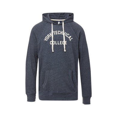 Heather Pullover Hooded Tee, Navy Heather