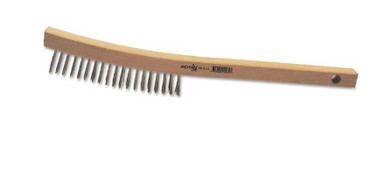 Advance Shoe Handle Wire Scratch Brush 3x19 Rows