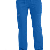 Dental Assisting Ladies Mid Rise Moderate Flare Drawstring Pant | Royal