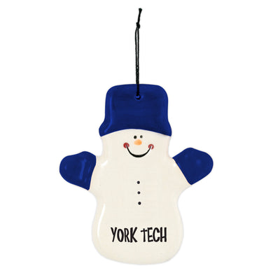 Claude the Snowman Ornament | Blue
