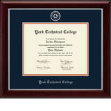 Silver Embossed Gallery Diploma Frame