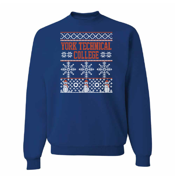 Ugly Christmas Sweater, Royal