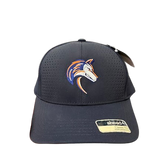 Airflow Laser Front Panel Structured Classic Fit Cap | Navy