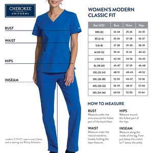 Dental Hygiene Ladies Mid Rise Flare Drawstring Pant | Ciel Blue