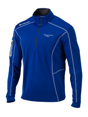 Omni-Wick Shotgun 1/4 Zip Pullover, Azul