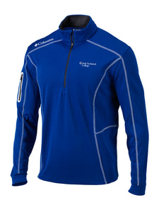 Omni-Wick Shotgun 1/4 Zip Pullover, Azul