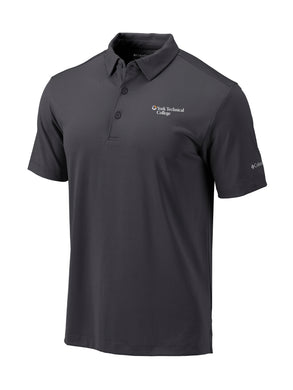 Omni-Wick Drive Polo by Columbia, Forged Iron