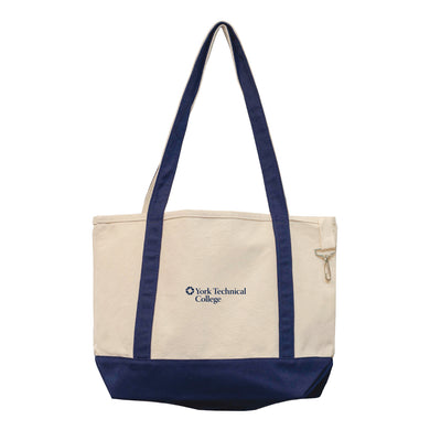Canvas Medium Tote, Navy