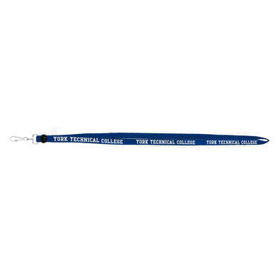 Spirit Standard Lace Lanyard w/ J Hook, Navy