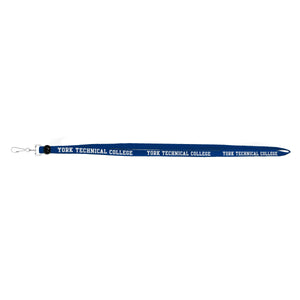 Spirit Standard Lace Lanyard w/ J Hook, Navy