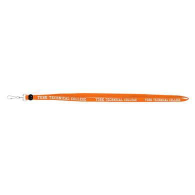 Orange Lanyard w/ Hook