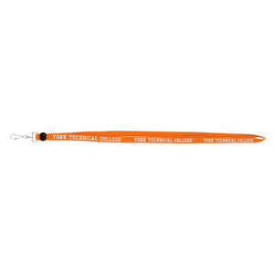 Orange Lanyard w/ Hook