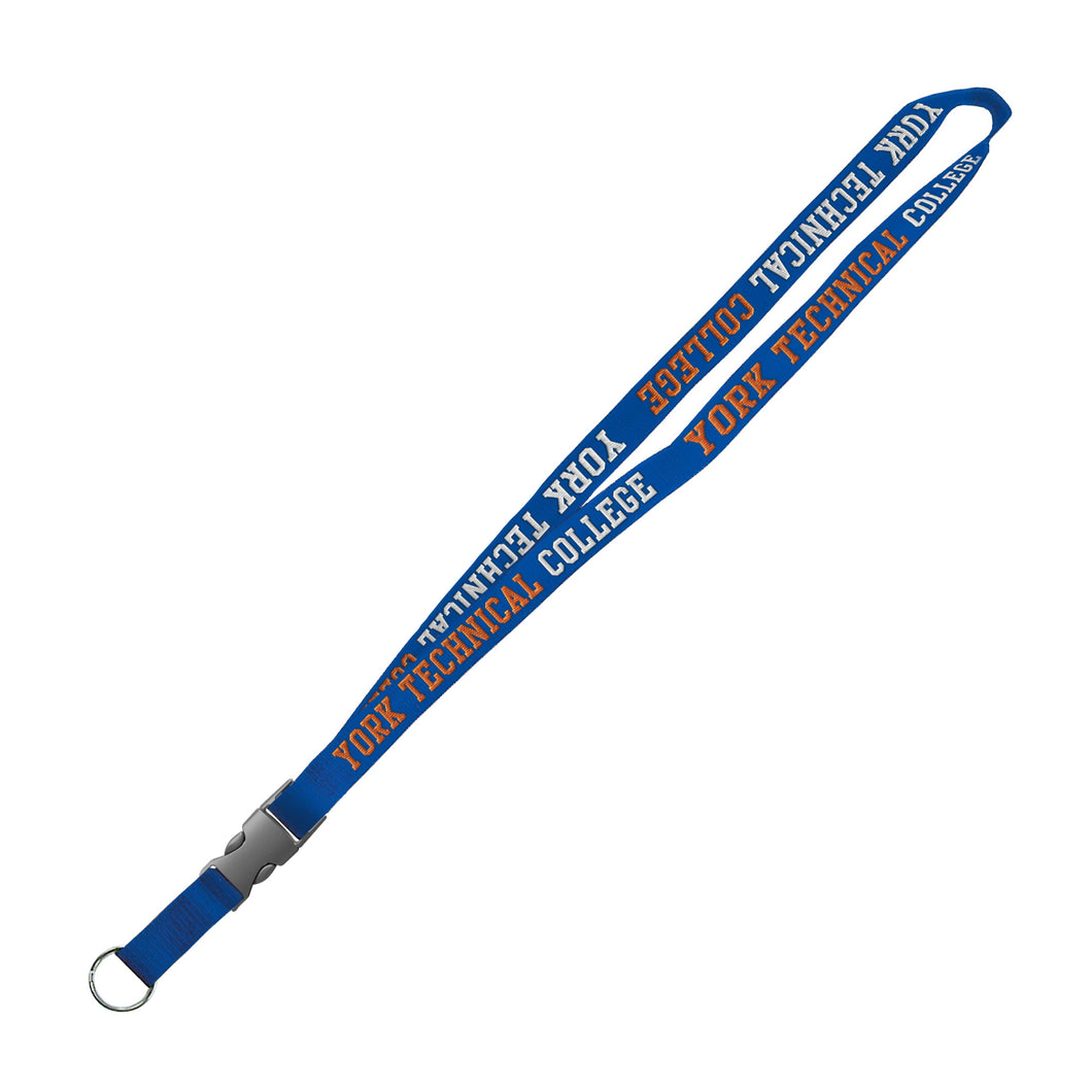 Royal Woven Lanyard