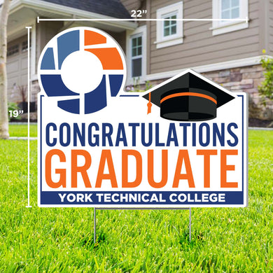 Graduation Yard Sign, Congratulations Graduate