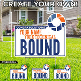 Custom Graduation Yard Sign | Name Bound