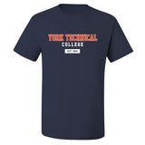 Blended Tee W/ Winthrop Graphic | Navy