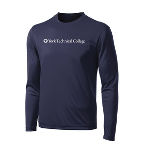 Performance Competitor Long Sleeve Tee, Navy