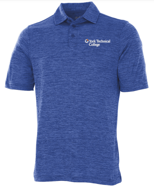 Men's Space Dye Polo, Royal